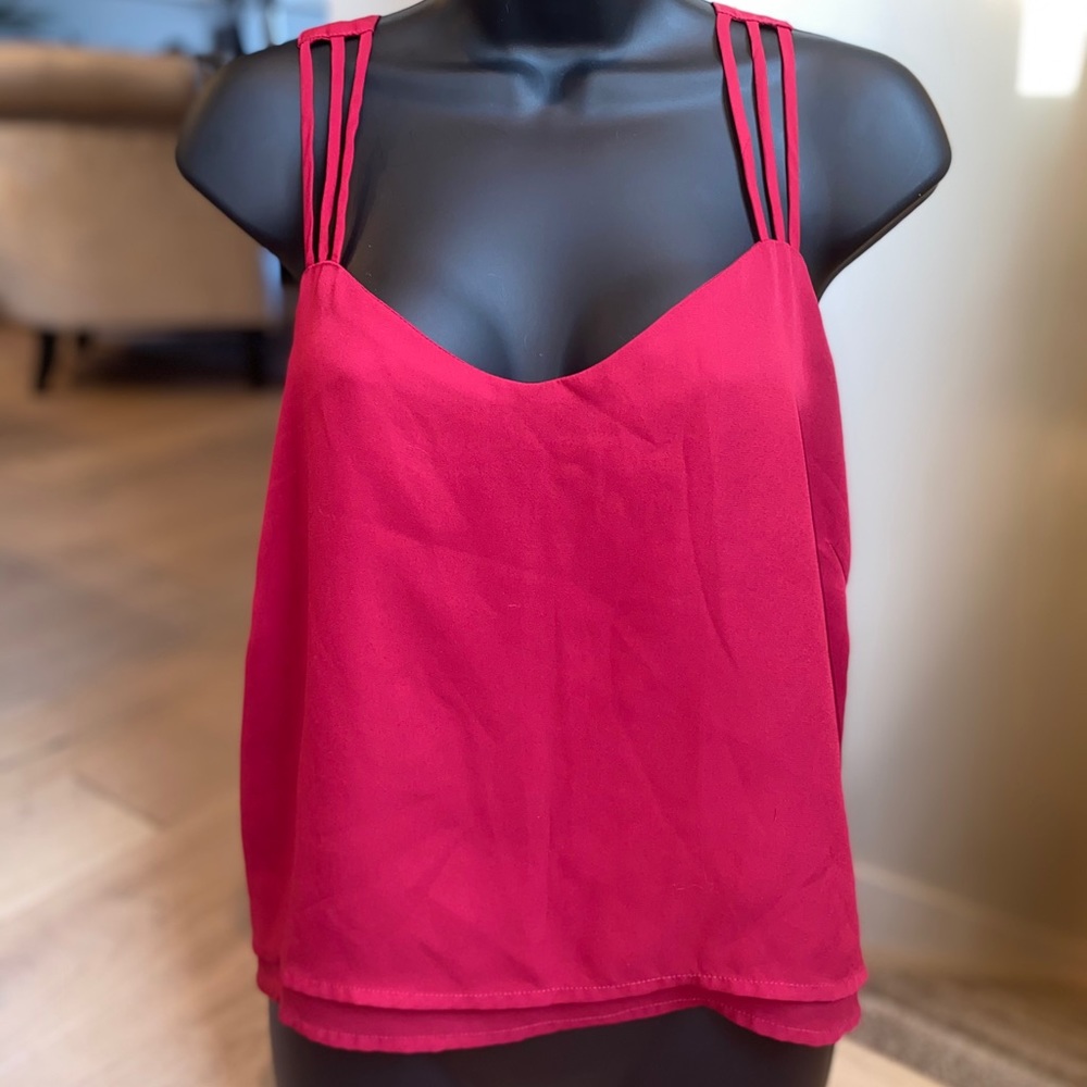 Dark Pink Top